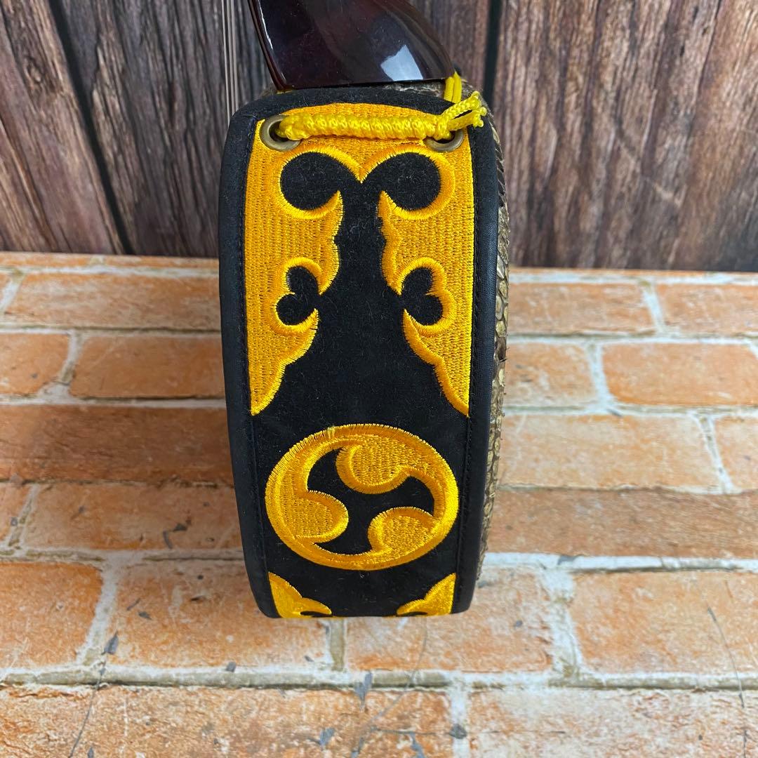 沖縄三線 真壁型 人工蛇革 三線 沖縄 伝統楽器 和楽器