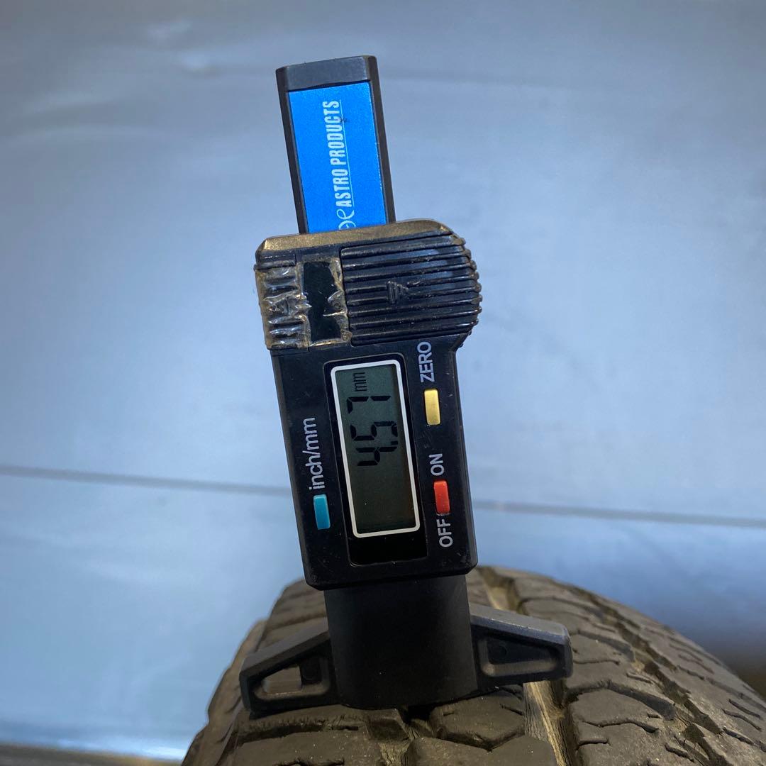 中古溝ありマッドスタータイヤホイールセット145/80R12LT 軽バン、軽トラ