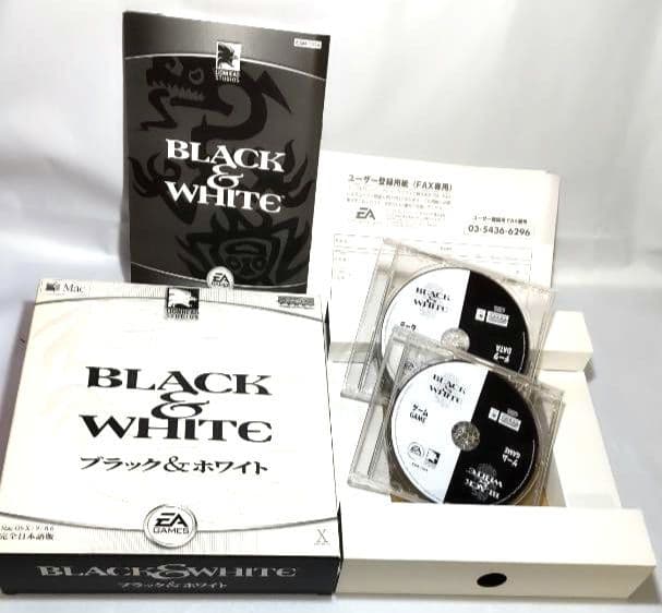 MacOS ブラック＆ホワイト RTSゲーム PC レトロゲーム