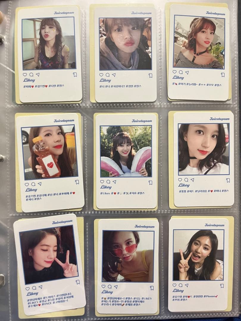 TWICE トレカ　twicetagram 45枚　コンプ