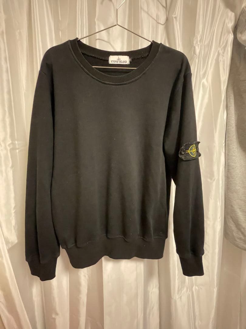 Stone  ブラック スウェット