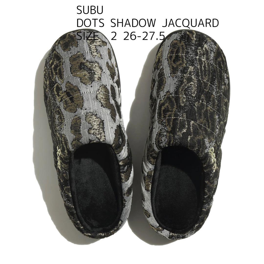 靴 SUBU DOTS SHADOW JACQUARD 2 26-27.5