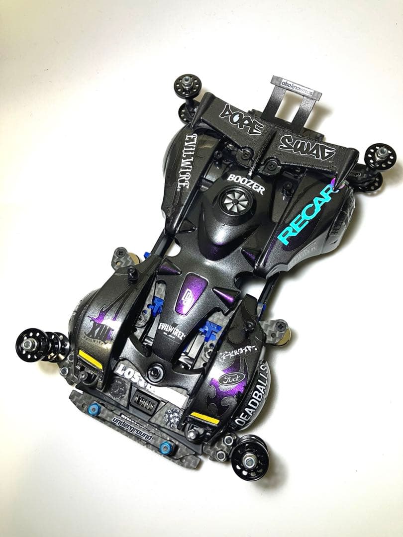 ミニ四駆　完成品　MSフレキ　バックブレーダー