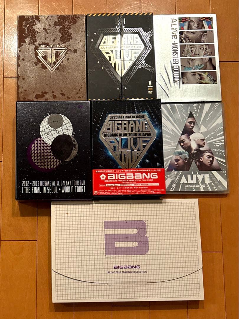 【大幅値下げ】BIGBANG ALIVE CD、DVD まとめ売り 7点セット