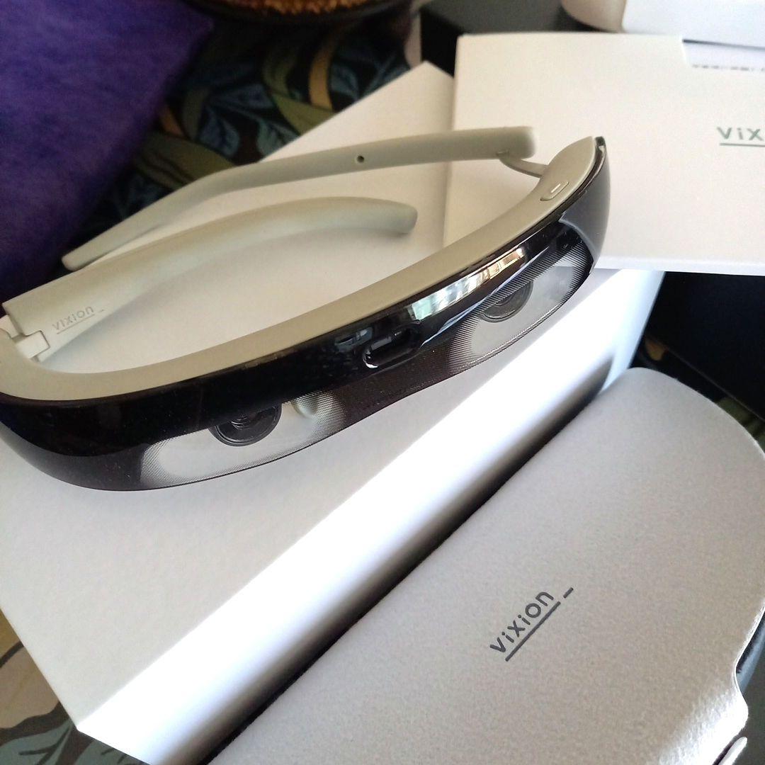 新品未使用　オートフォーカスメガネ　vixion01