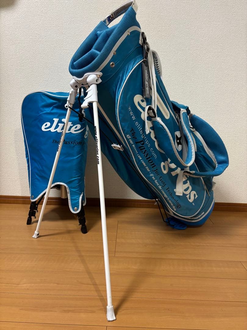 希少 elite gripsエリートグリップ 軽量スタンドキャディバック