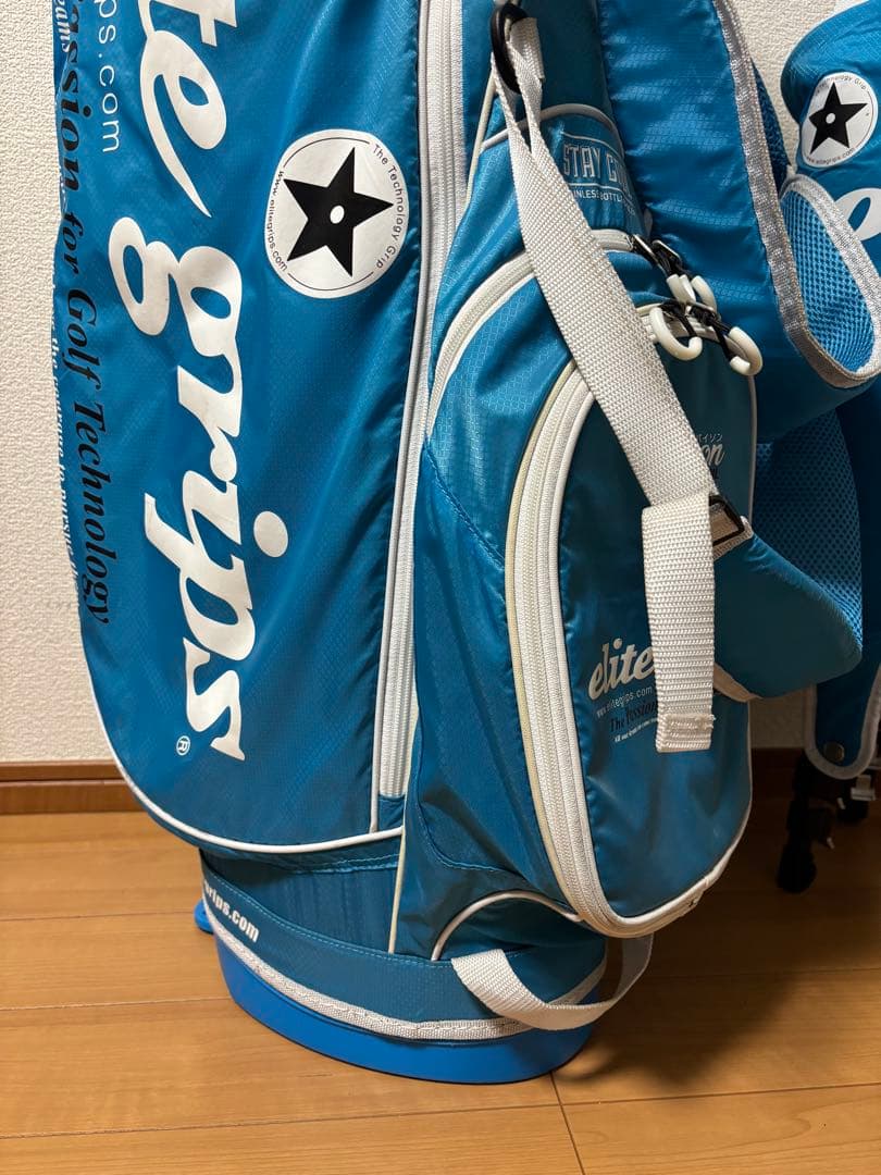 希少 elite gripsエリートグリップ 軽量スタンドキャディバック