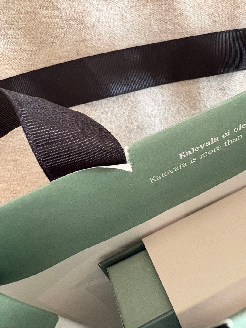 美品◎Kalevala × marimekko ウニッコミニペンダント シルバー