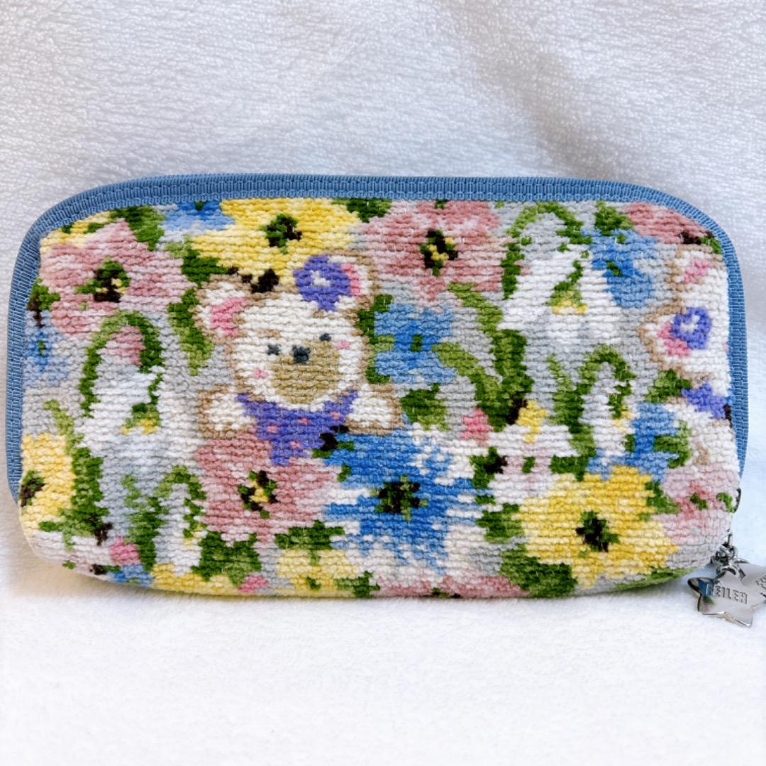 【未使用級✨】FEILER　フェイラー ポーチ　リリアファインドミー　長財布　花