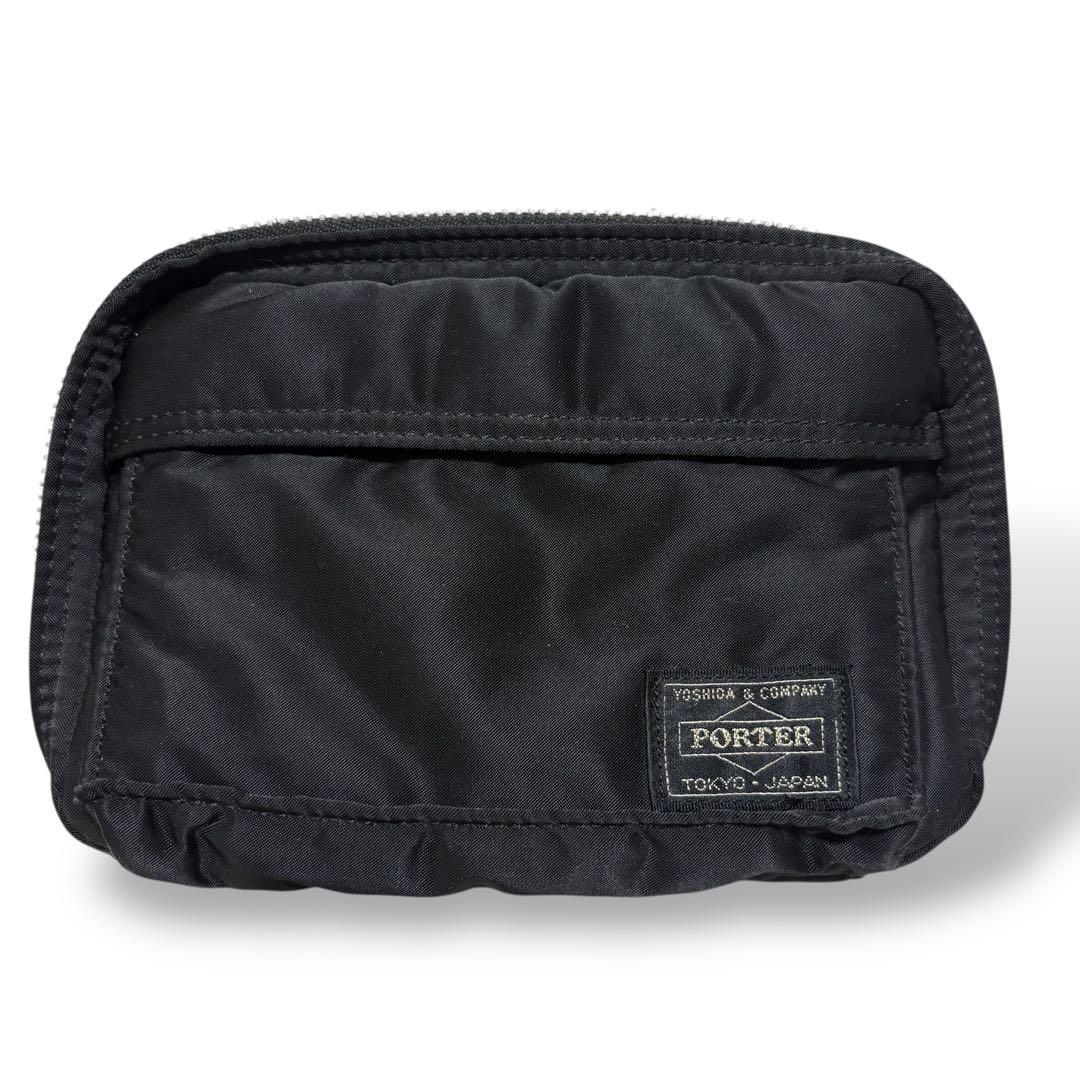 美品 PORTER ポーター タンカー システム手帳 ポーチ ミニ　ブラック