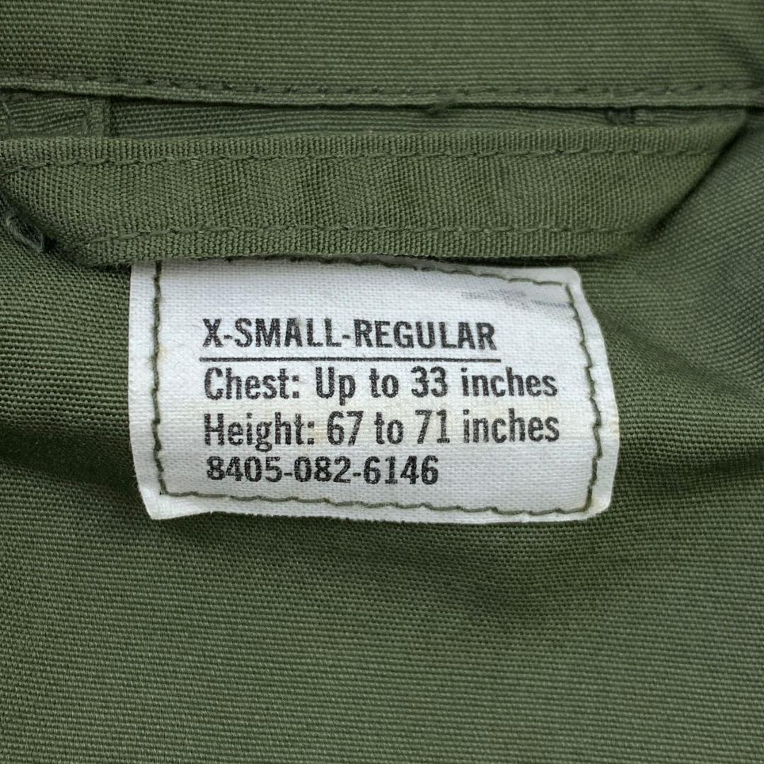 極美品★ 60s 米軍 ジャングルファティーグ 3rd 前期 XS-R　D185