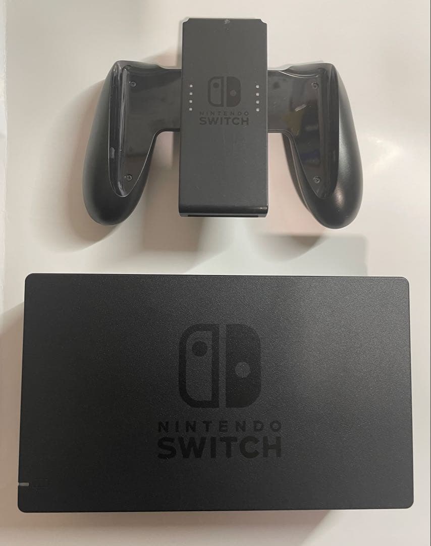 Nintendo switch グレー本体 バッテリー強化版 新型