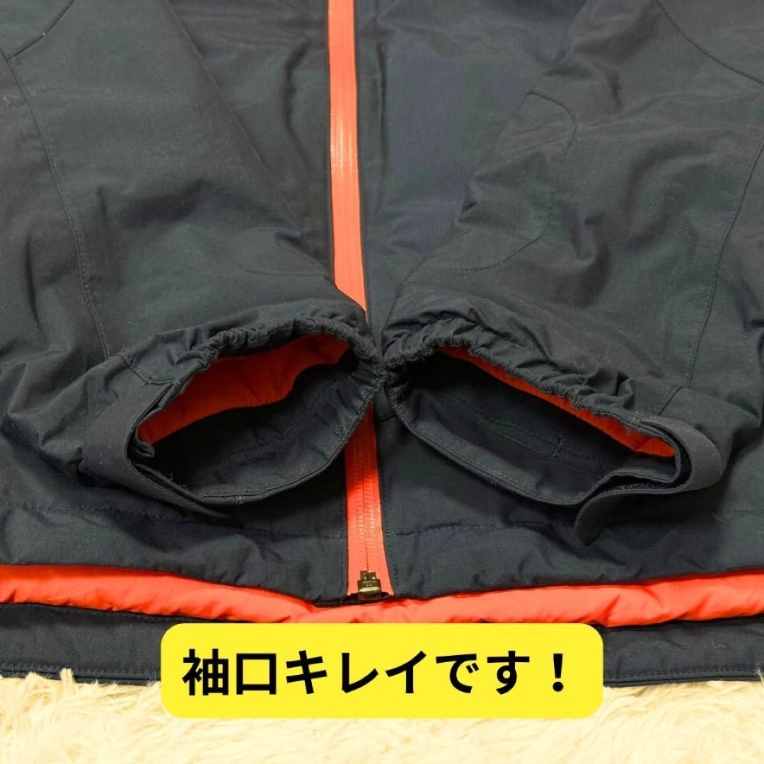 ⭐美品　モンベル　パウダーステップ ジャケット Kid's　160　ネイビー