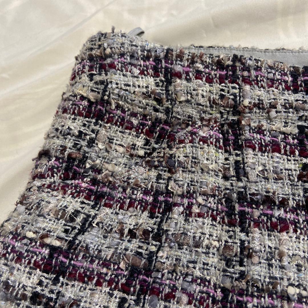 さき CHANEL シャネル スカート ※裏地に訳あり