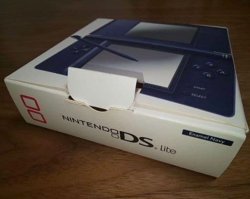 NINTENDO DS LITE とソフト(レイトン教授シリーズ)2本セット