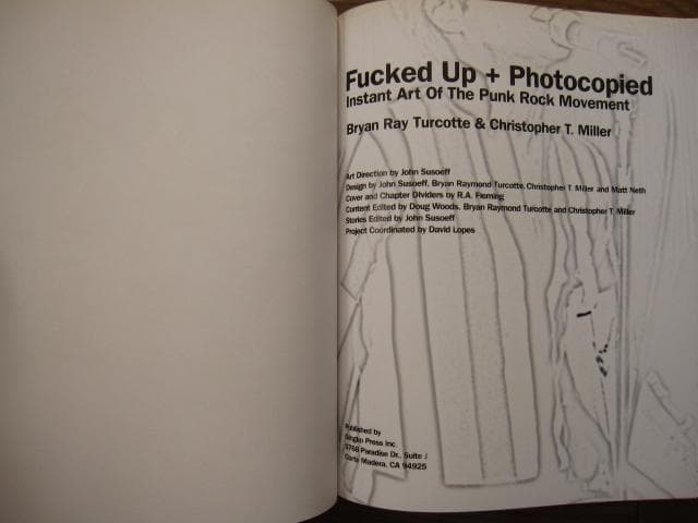 アート・デザイン・音楽 Fucked Up+Photocopied Instant Art Punk