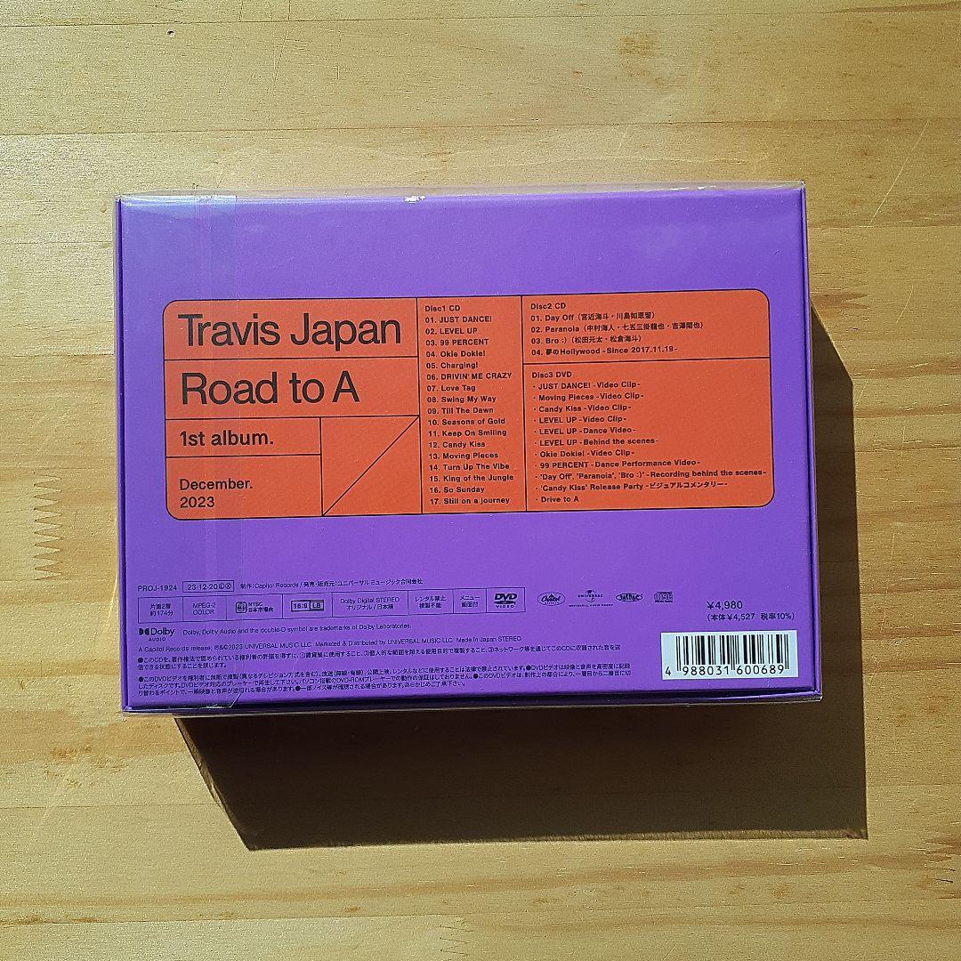 【特典付き】Travis Japan Road to A FC限定 DVD