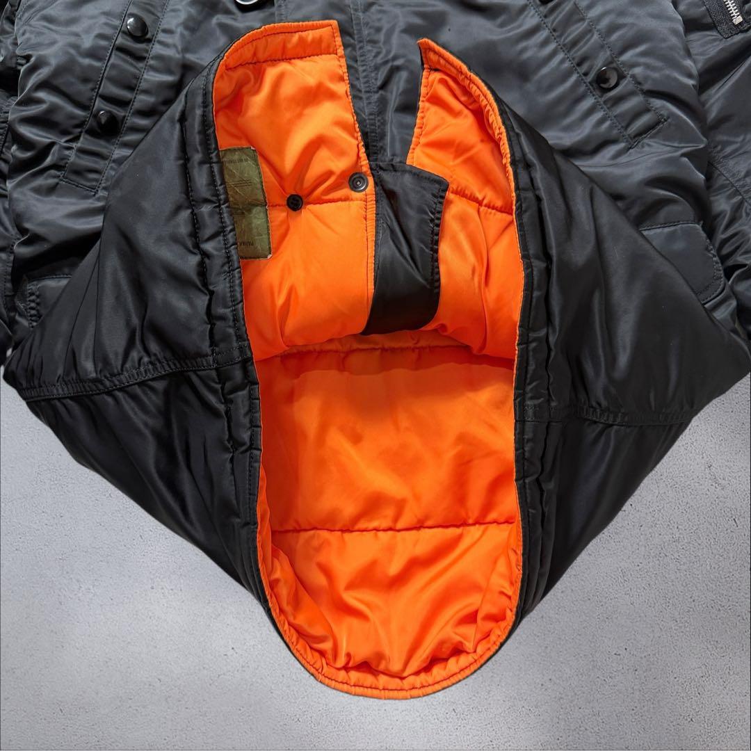 未使用級 ALPHA INDUSTRIES アルファインダストリーズ N3B 黒