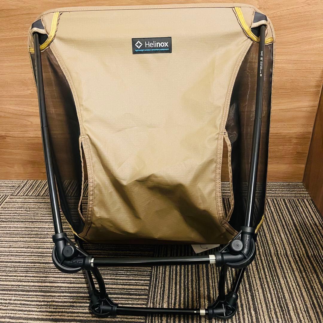 【美品タグ付き】Helinox ヘリノックス グランドチェア コヨーテタン 軽量