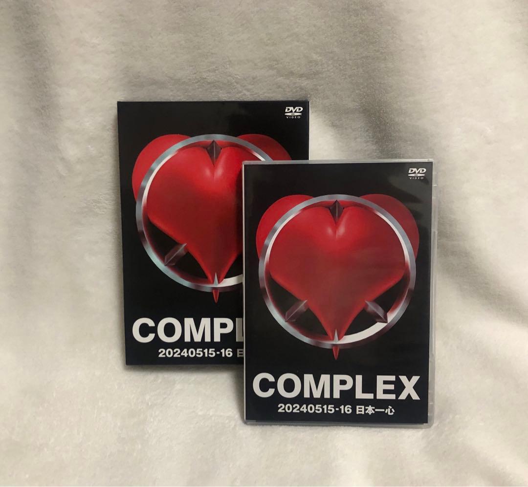美品 正規品 COMPLEX DVD 20240515-16 日本一心 限定盤
