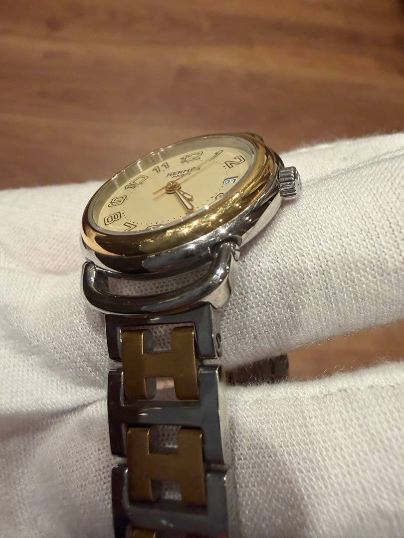 エルメス　レディース腕時計　プルマン