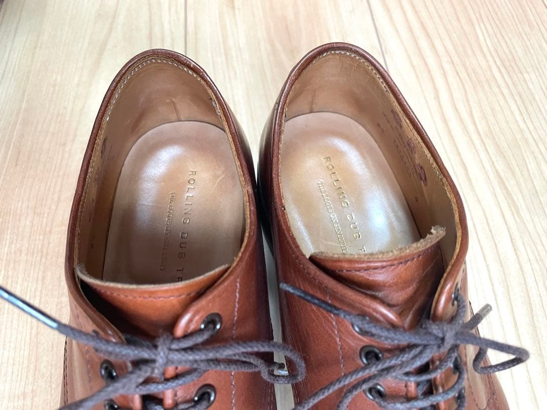ROLLING DUB TRIO TRIBECA レザーシューズ ブラウン