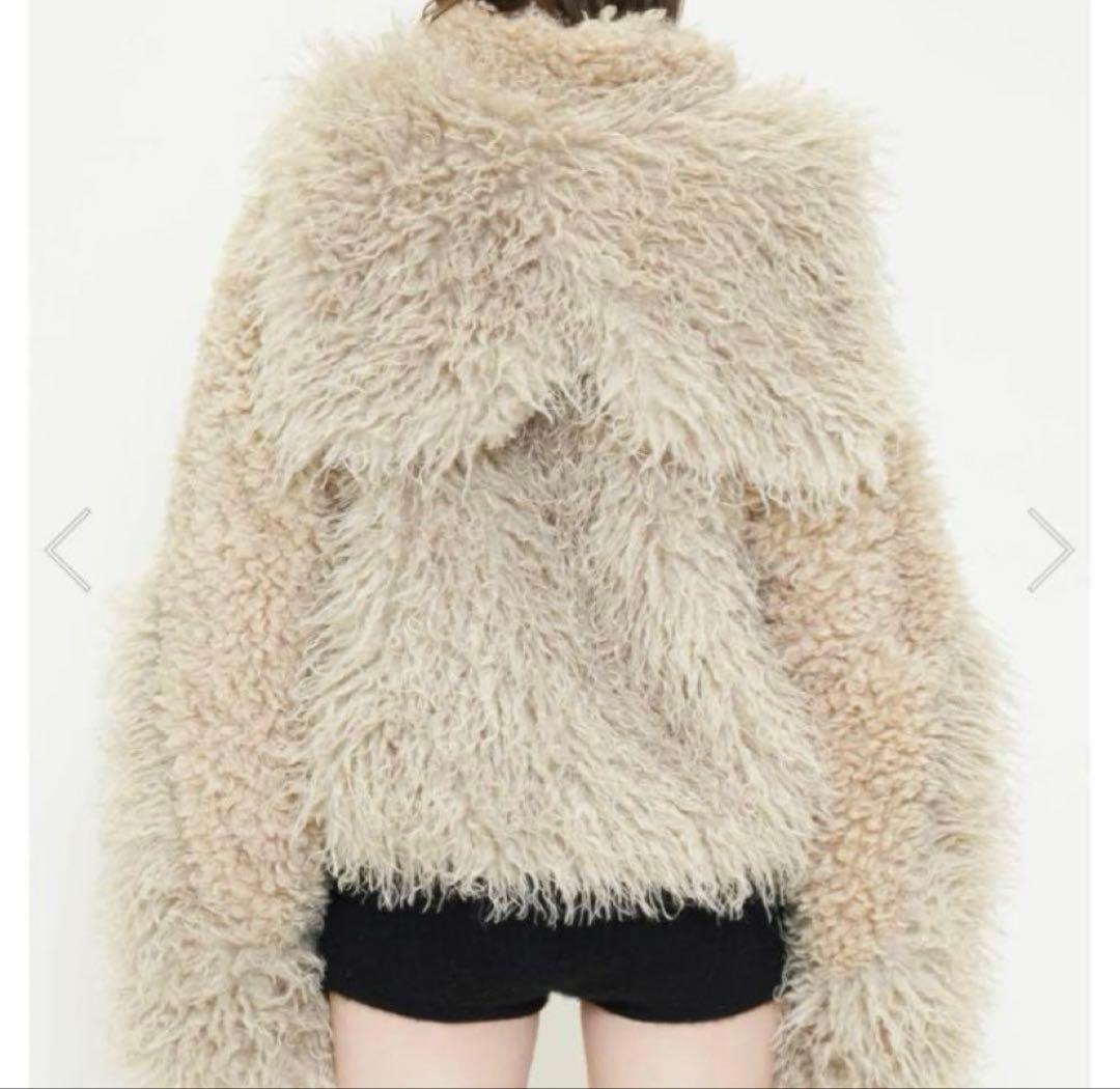 【最終お値下げ】viavanda ファーコート　ジャケット