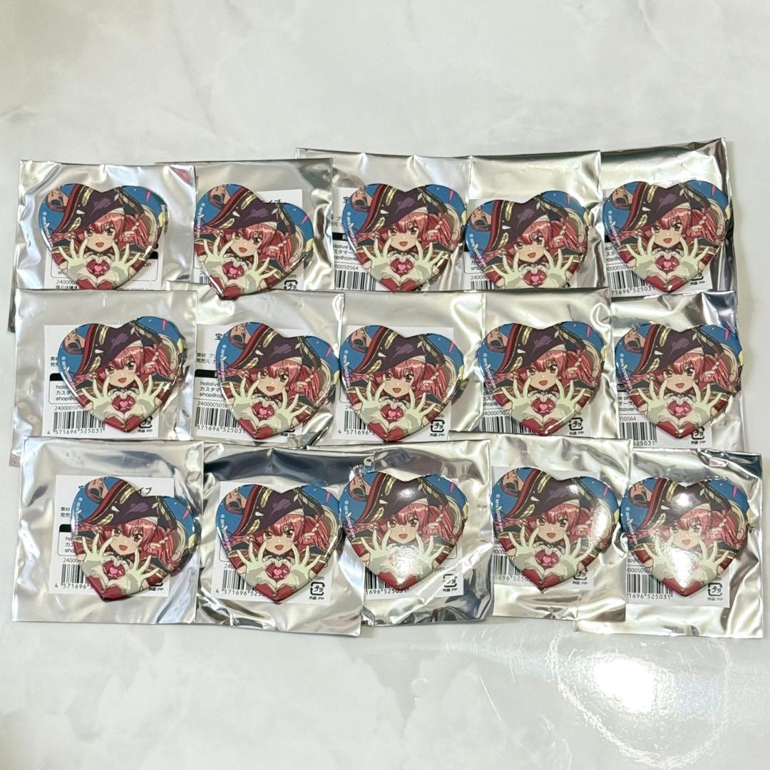 ホロライブ　宝鐘マリン1stライブ　キミパイ　缶バッジ15個　セット　まとめ