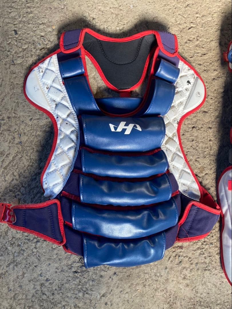 ハタケヤマ　硬式キャッチャー防具