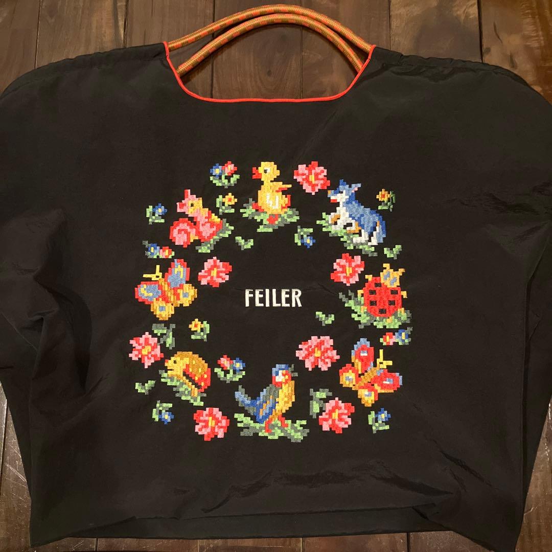 フェイラー　美品　Ball＆Chain ハイジ　エコバッグ　Lサイズ　正規品