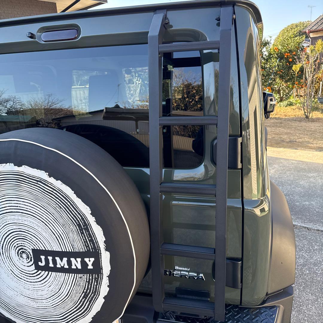 JB64•74ジムニーCLリンク製リアラダー