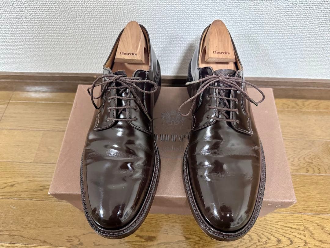 【純正シューツリー付き】　シャノン　チャーチ　UK7 70 F