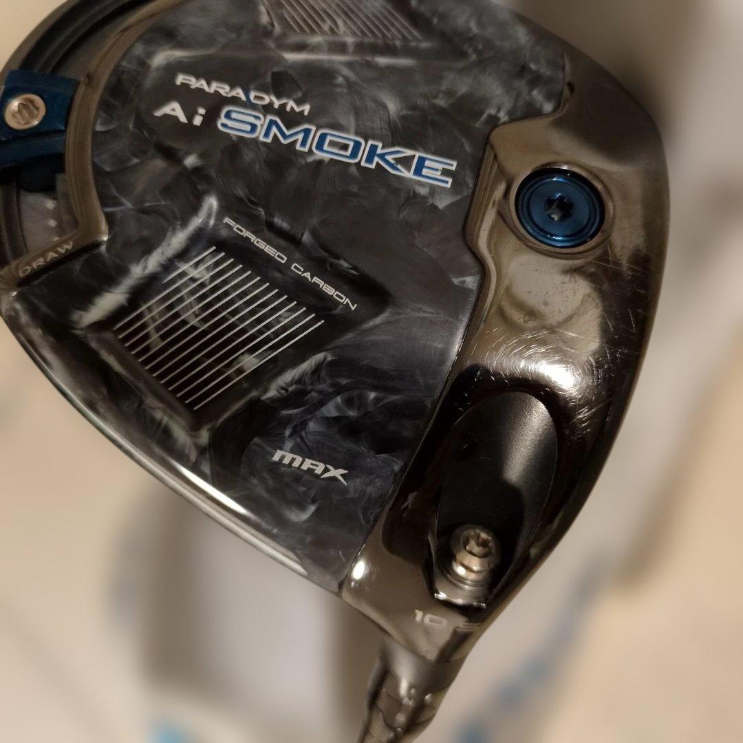 キャロウェイ Ai SMOKE MAX ドライバー 10.5° 純正　SR