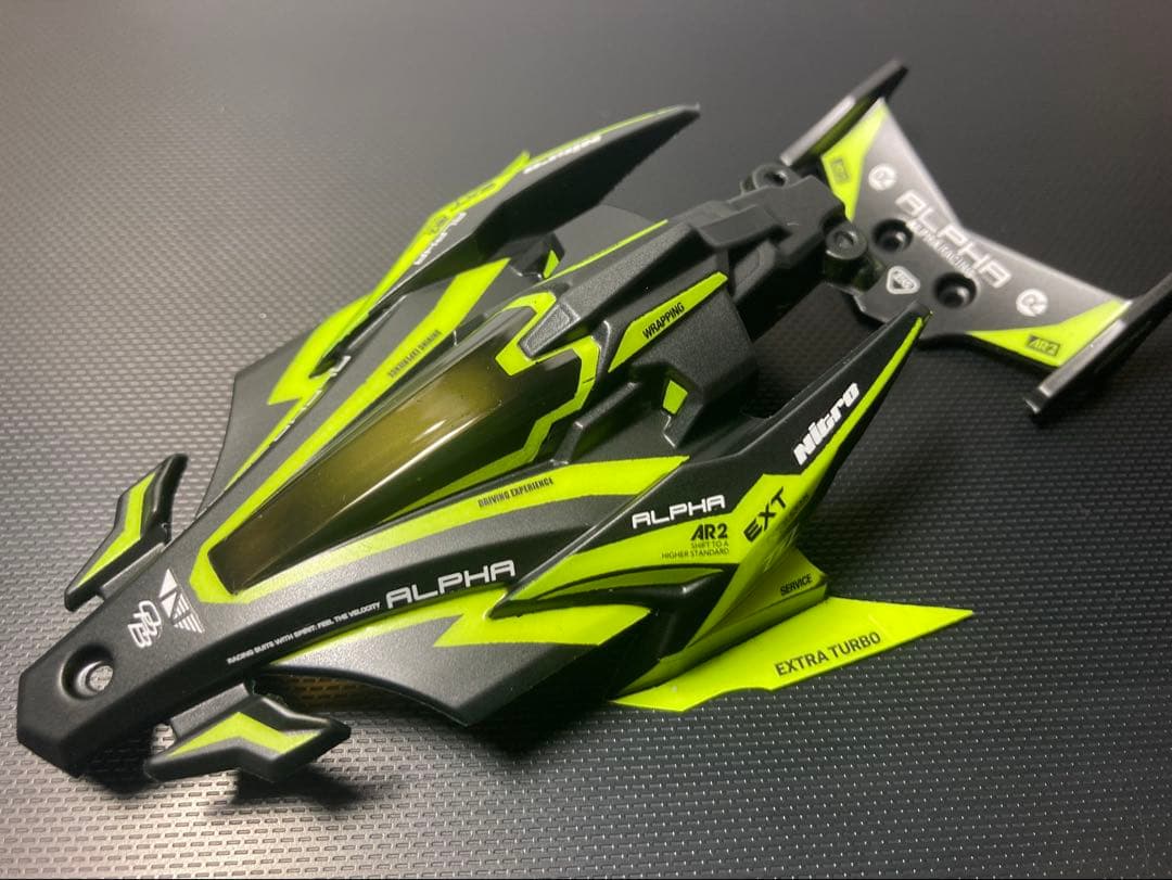 Tasa様御依頼品　ミニ四駆サイクロンマグナム　アバンテMk.Ⅲ ポリカボディー