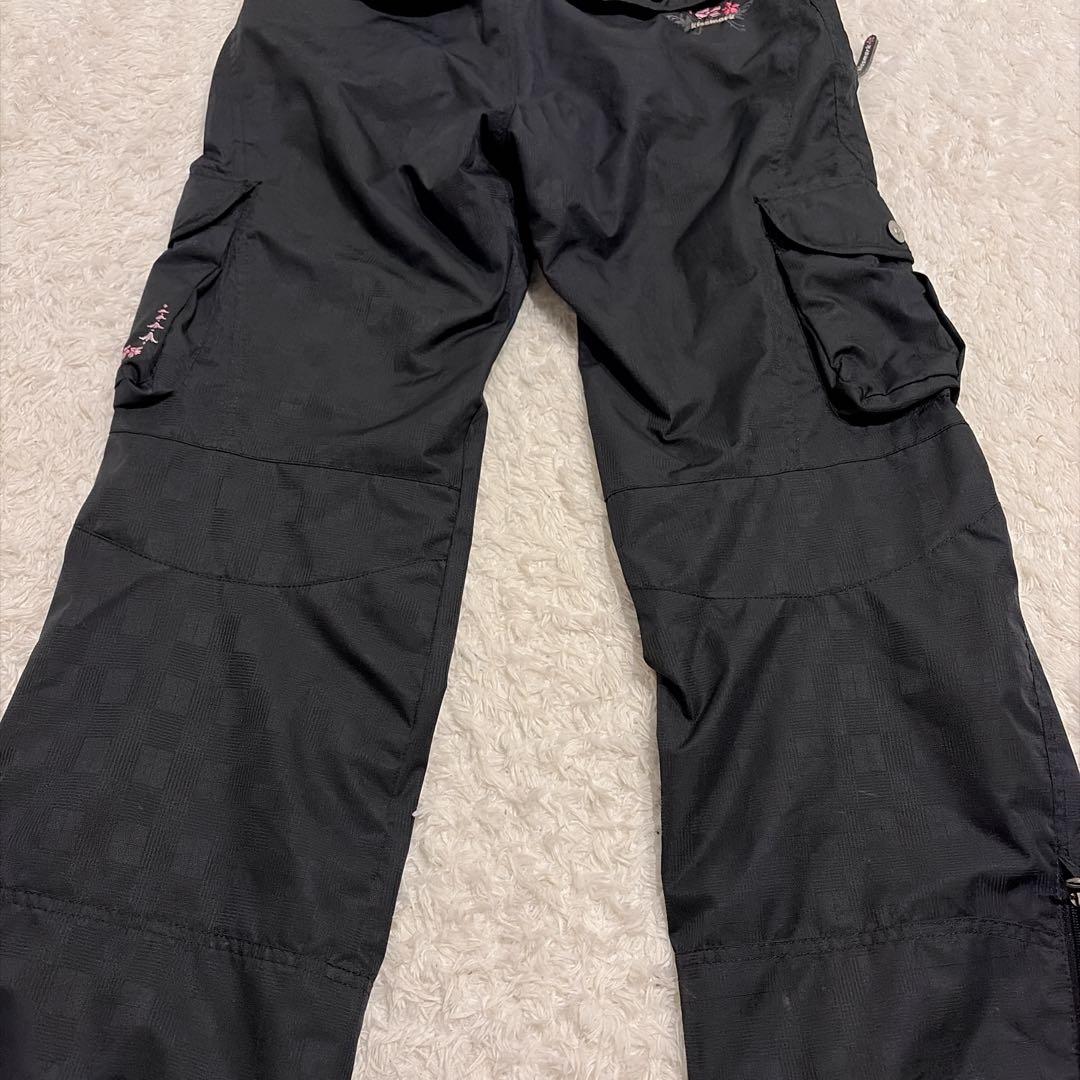 Kiss mark 美品✨スノーボードウェア 上下セット レディース Mサイズ