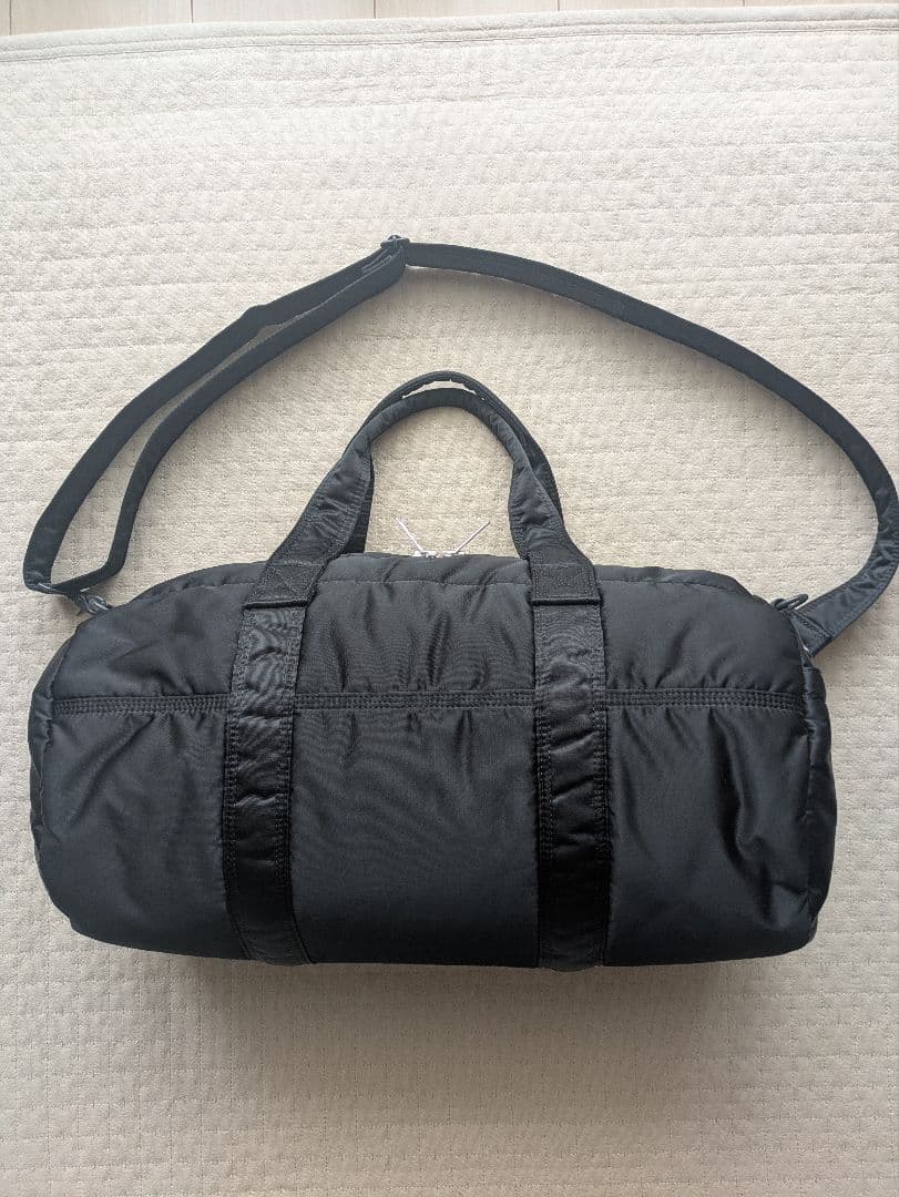 廃盤美品 PORTER ポータータンカー2way ボストンバッグ　黒ドラムバッグ