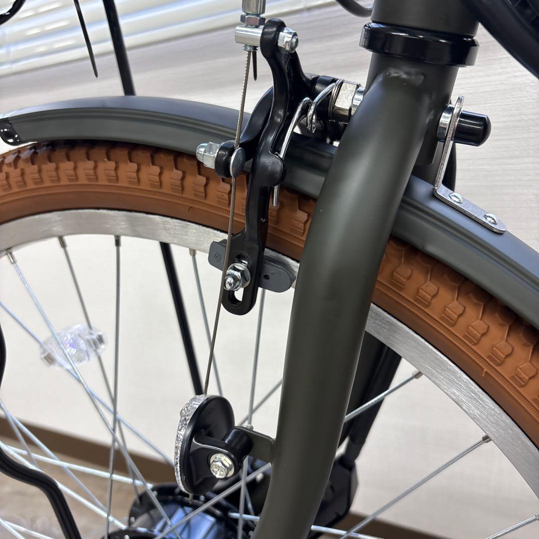 ブリヂストン　ステップクルーズ　電動自転車　ブラウンカスム