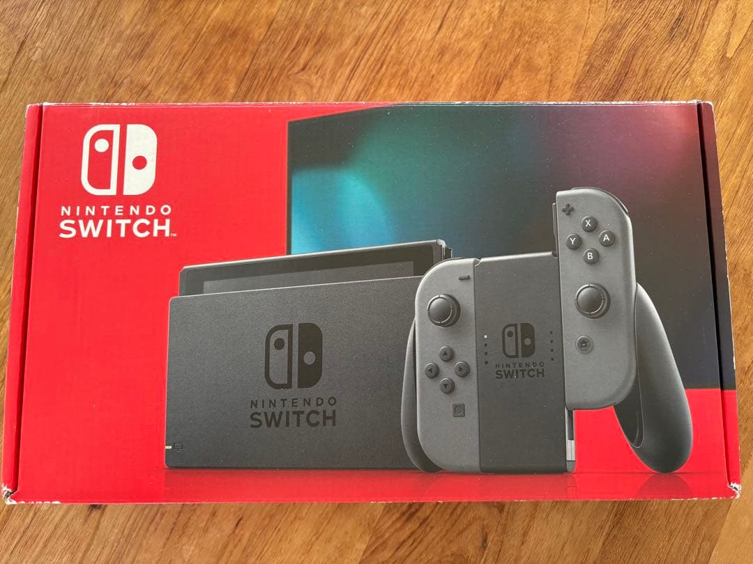 Nintendo Switch 本体 ブラック（外箱、付属品全てあり）