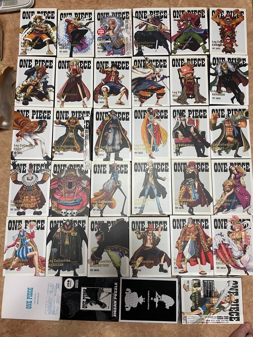ONE PIECE ログコレクションDVDまとめ売りUSED 送無特典