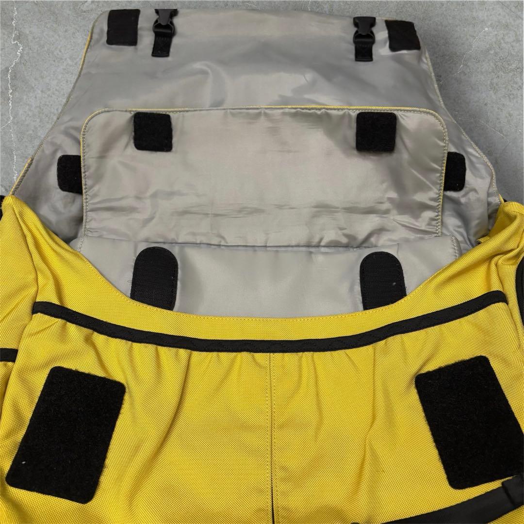 パタゴニア　メッセンジャーバック　ハーフマス　　y2k archive 黄色