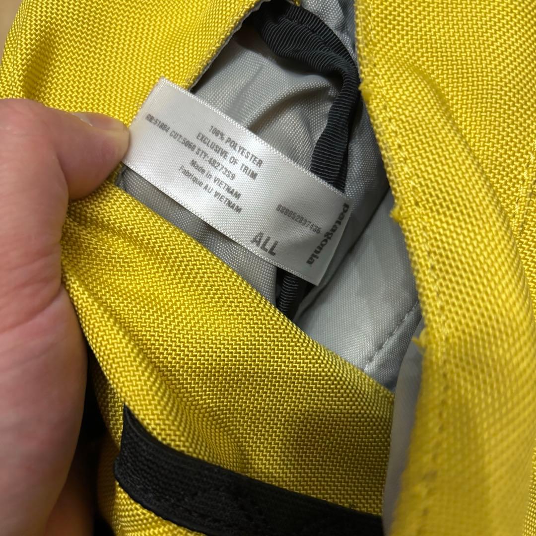 パタゴニア　メッセンジャーバック　ハーフマス　　y2k archive 黄色