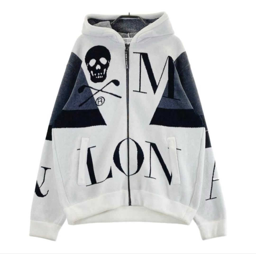 入手困難 マークアンドロナ パーカー ジップアップ