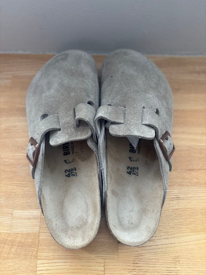 Birkenstock ボストン　ベージュ42