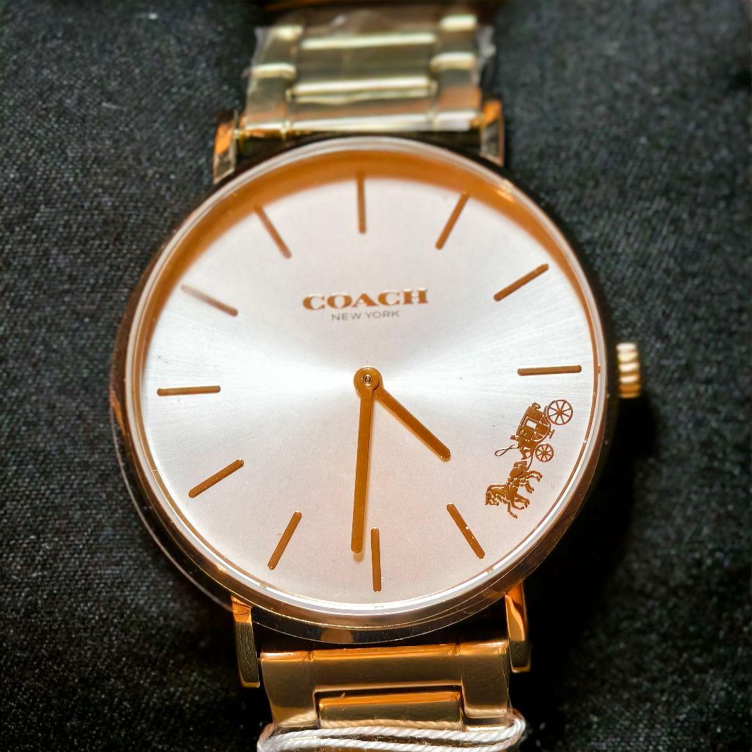 COACH PERRY レディース 時計 ゴールド