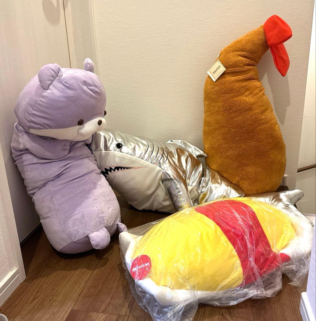 ドデカぬいぐるみ BIGぬいぐるみ 4点 まとめ売り