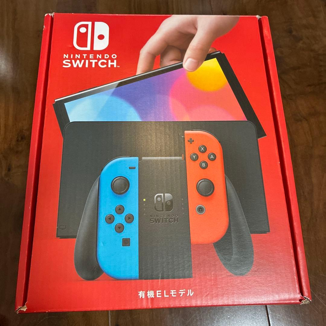 Nintendo Switch 有機ELモデル　本体 青/赤 ジョイコン付き
