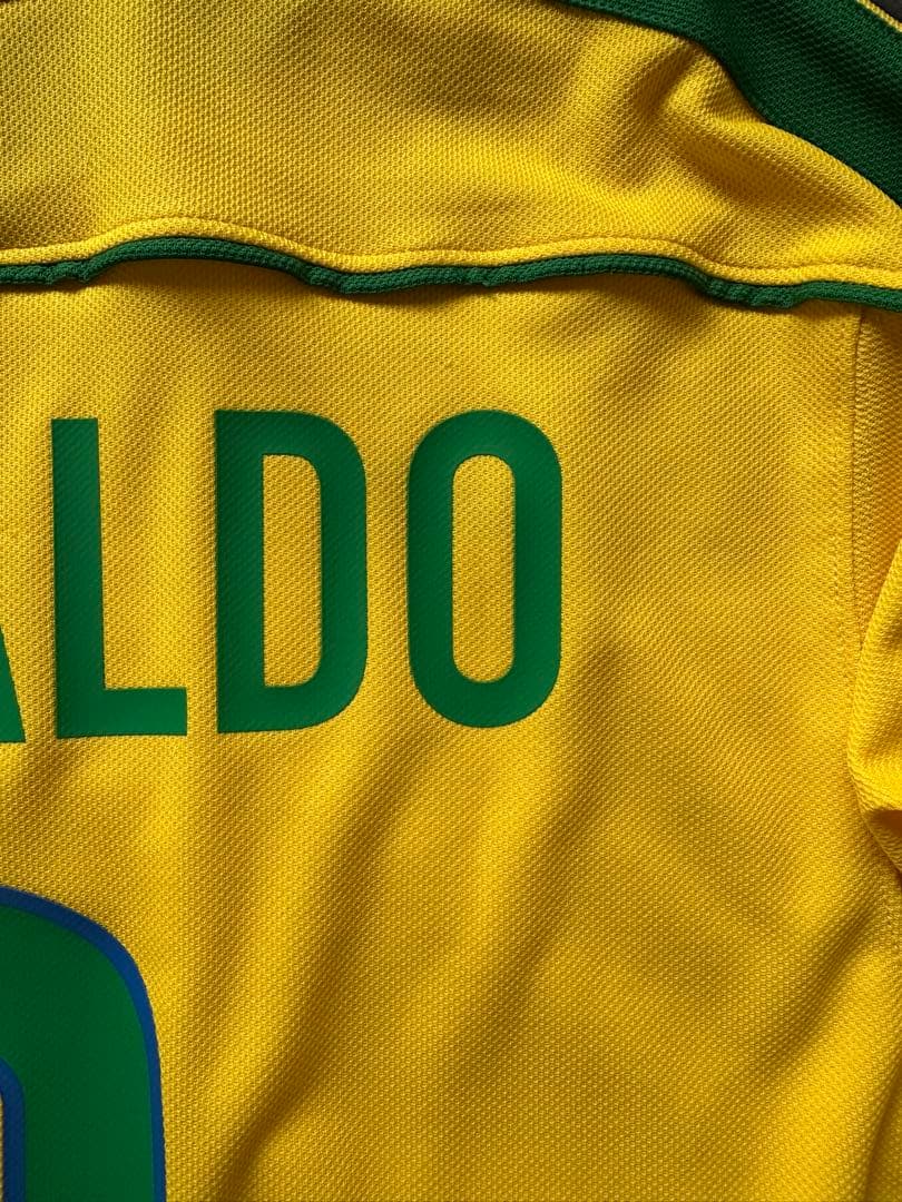 1998年ブラジル代表　ユニフォーム　ロナウド　M