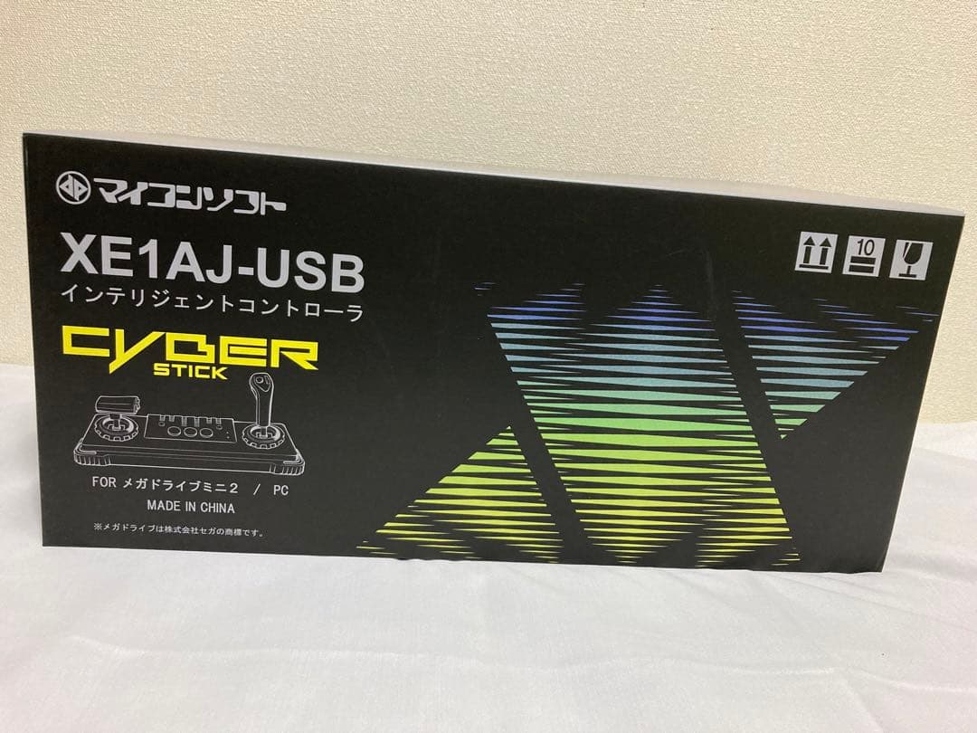 サイバースティック　インテリジェントコントローラーXE1AJ-USBメガドライブ