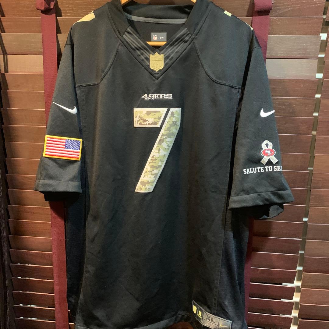 NFLサンフランシスコ49ers sulute of serviceシャツ古着
