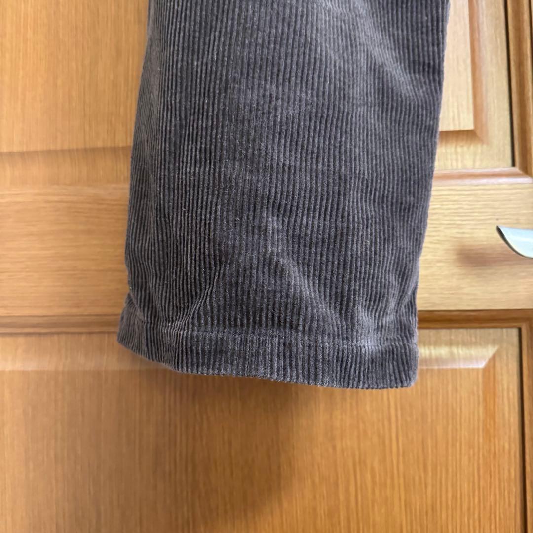 CLEL アンティークデザイン コーデュロイスラックスパンツ　ブラウンxs